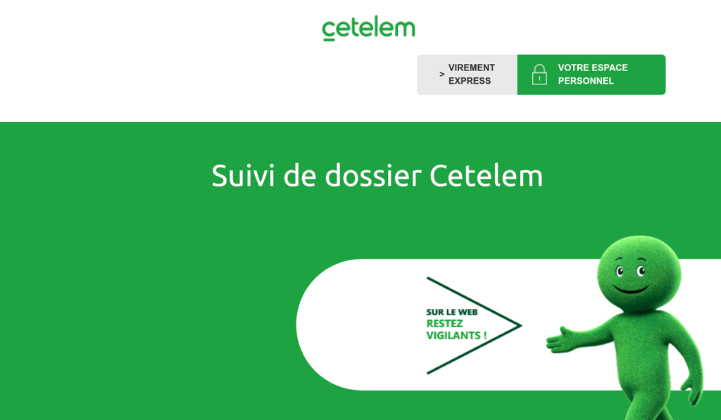 suivi de dossier Cetelem