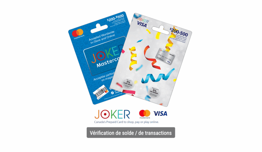 vérifier mon solde carte Joker